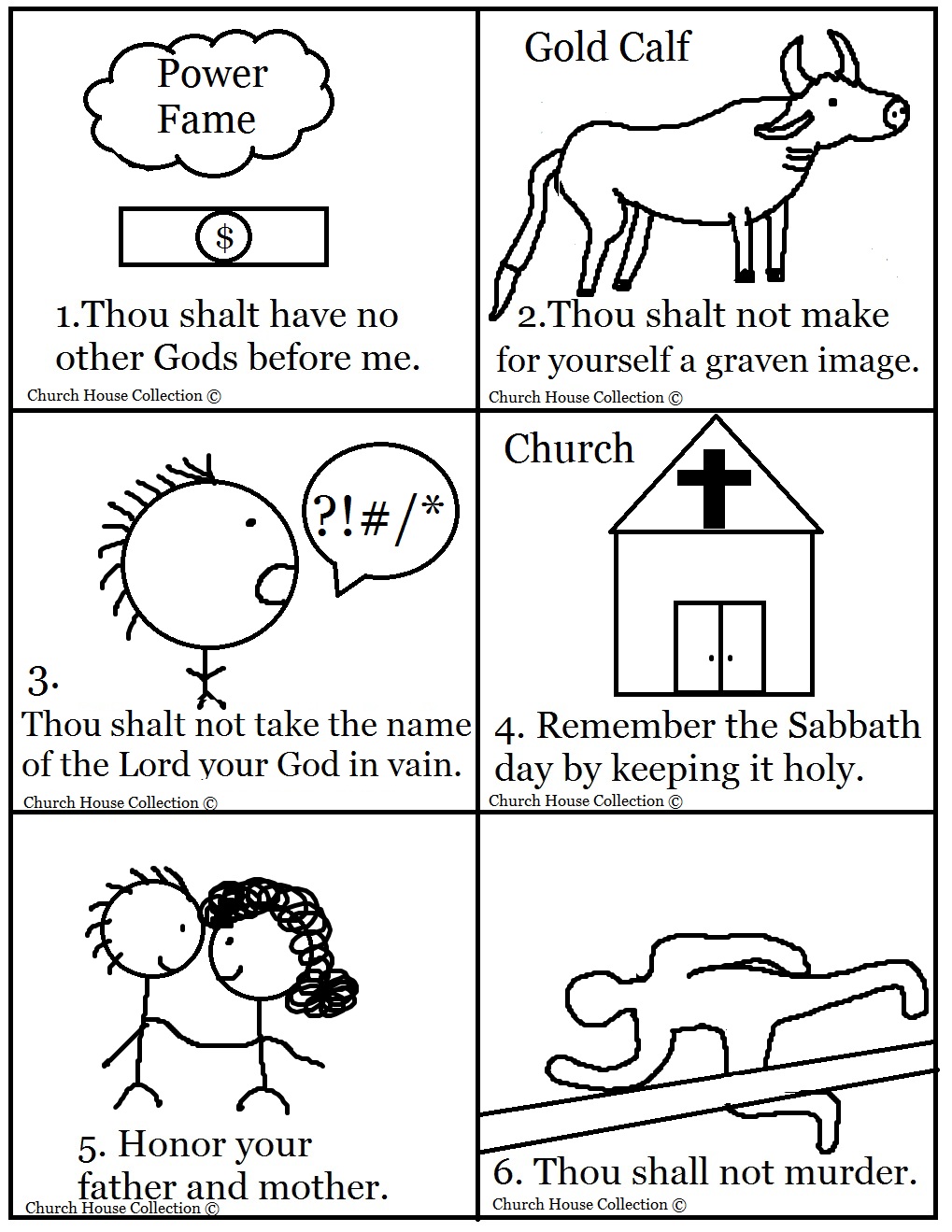 10-commandments-bible-matching-game
